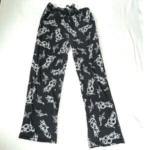 My Chemical Romance Pajama Pants Black M